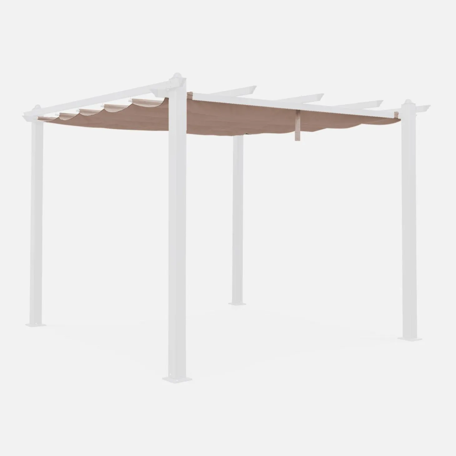 Replacement 3x3m pergola canopy roof