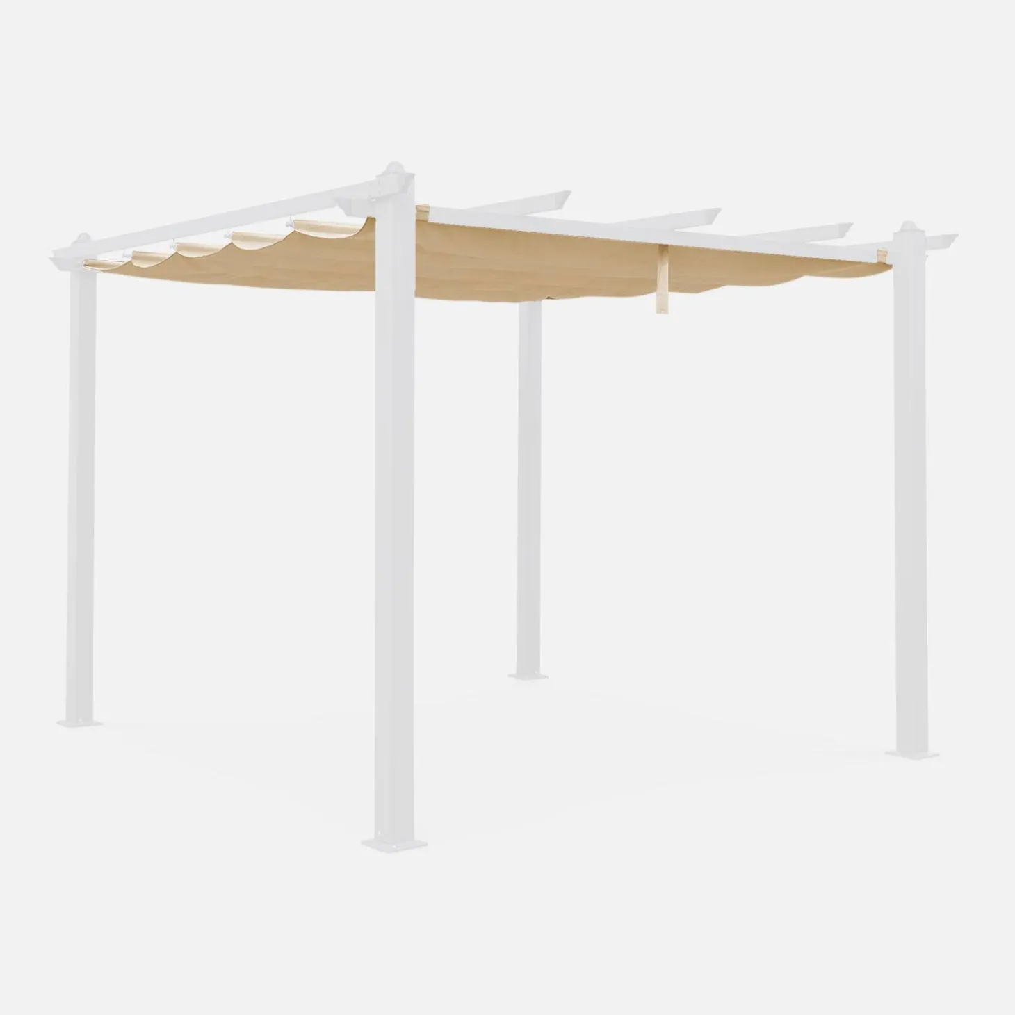 Replacement 3x3m pergola canopy roof