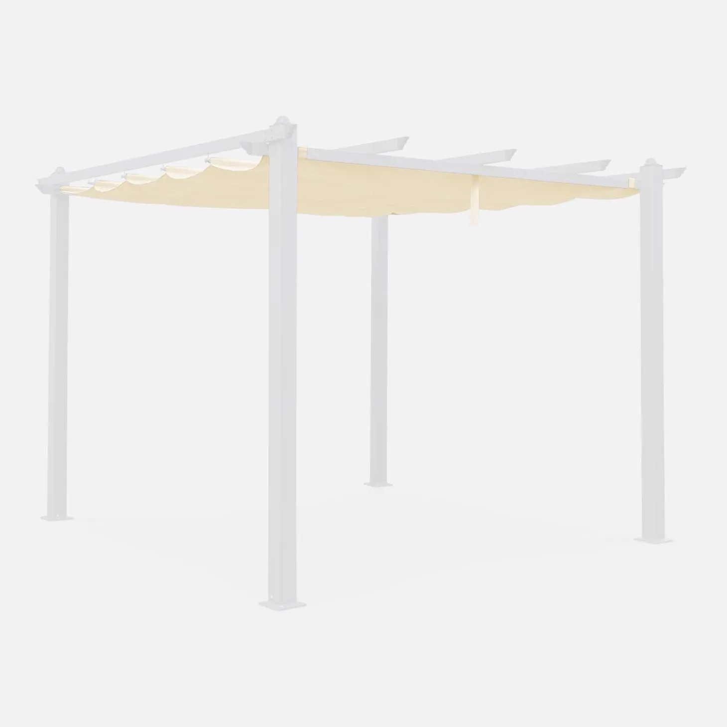 Replacement 3x3m pergola canopy roof