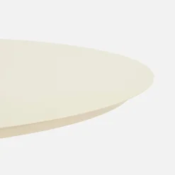 Round aluminum garden table Ø140cm seats 6