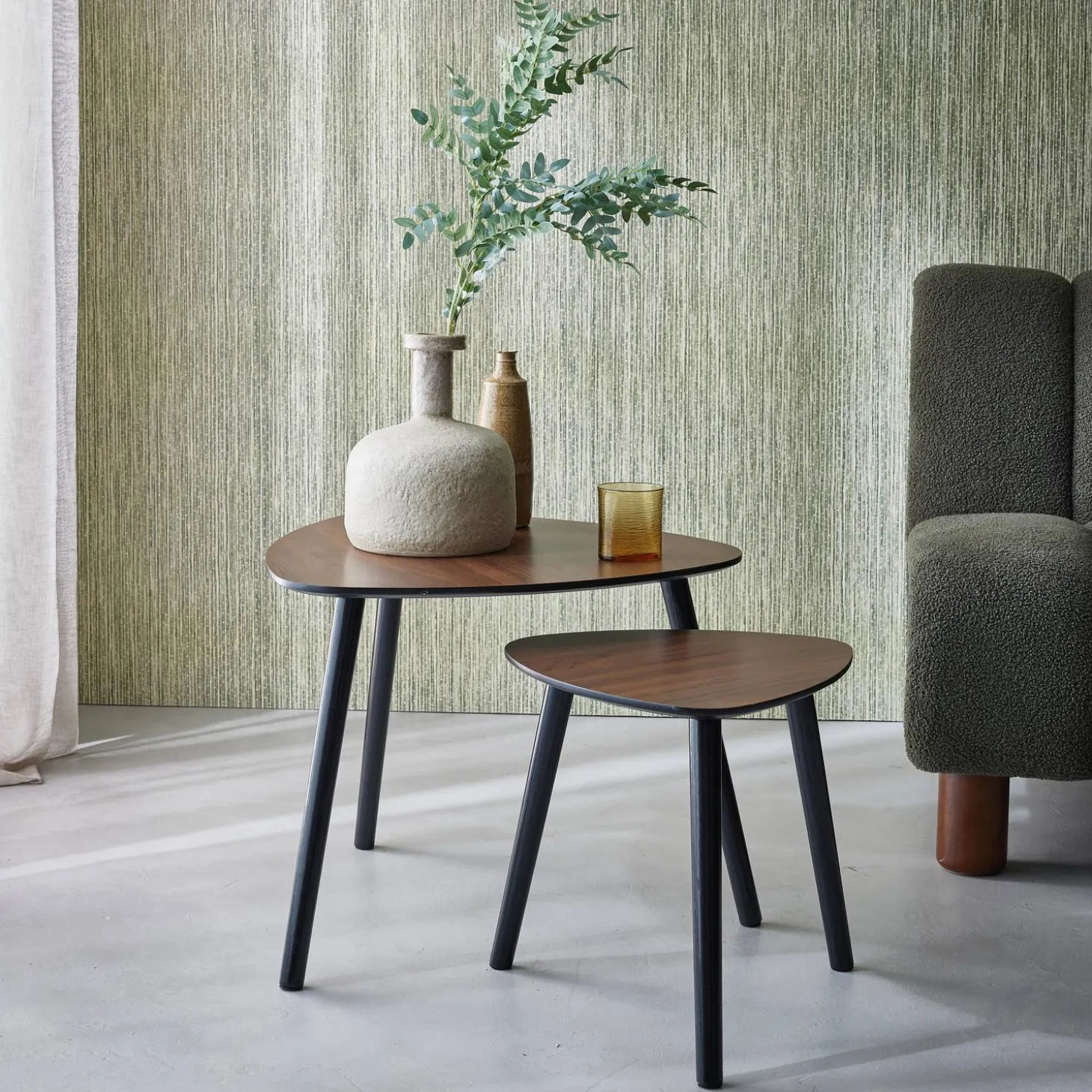 Scandinavian nesting tables in MDF