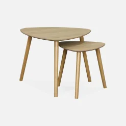 Scandinavian nesting tables in MDF