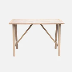4-seater acacia wood garden table