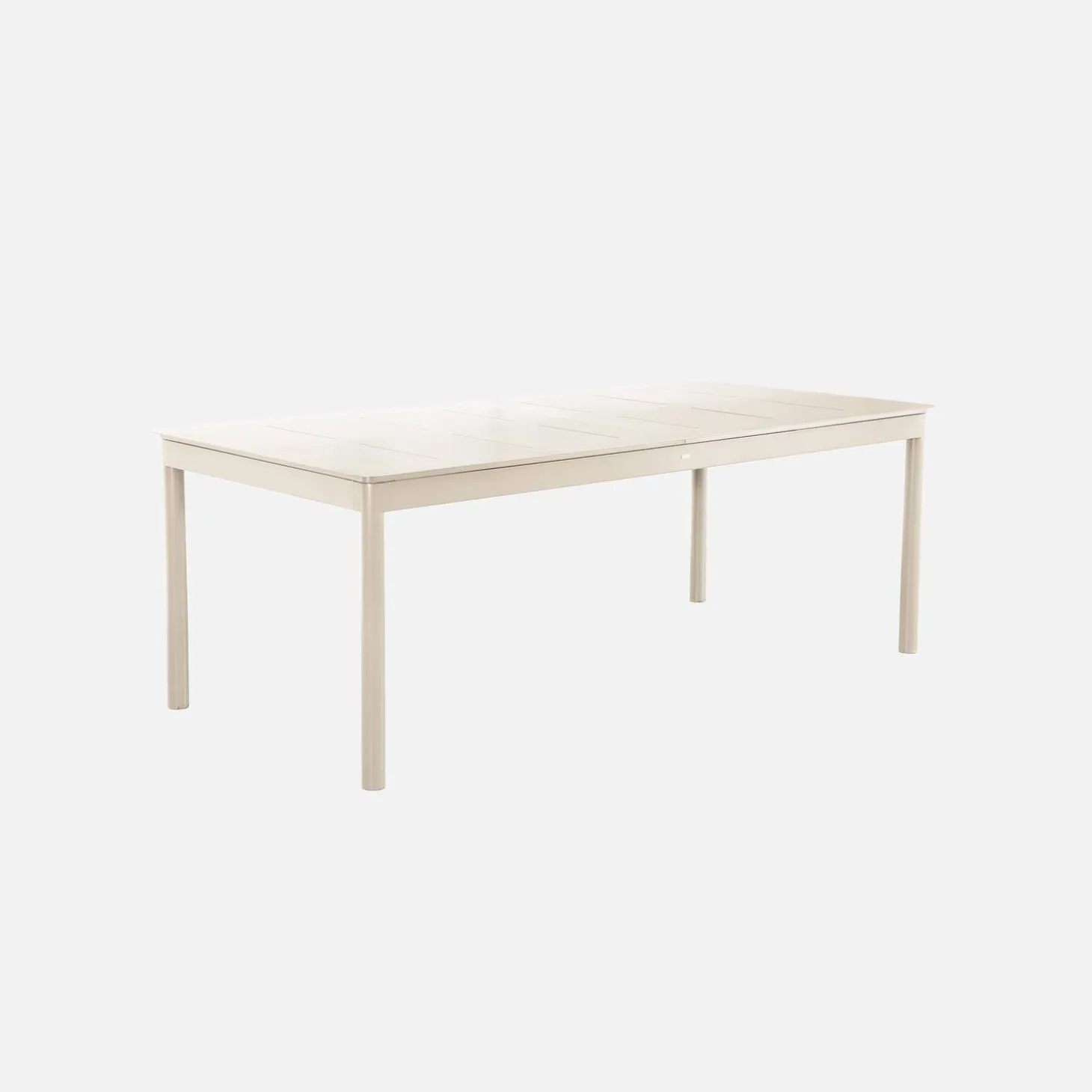 8-seater aluminium extendable garden table