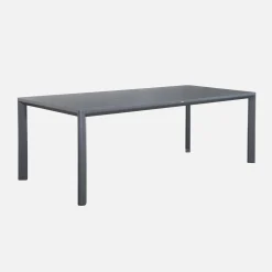 8-seater aluminium garden table