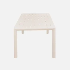 8-seater aluminium garden table