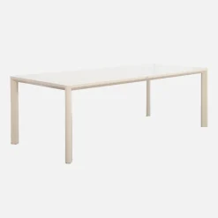 8-seater aluminium garden table