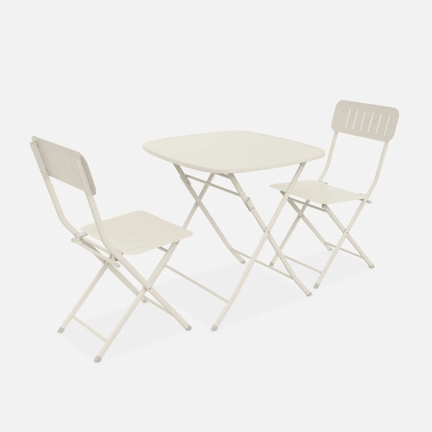 2-seater bistro garden table with chairs