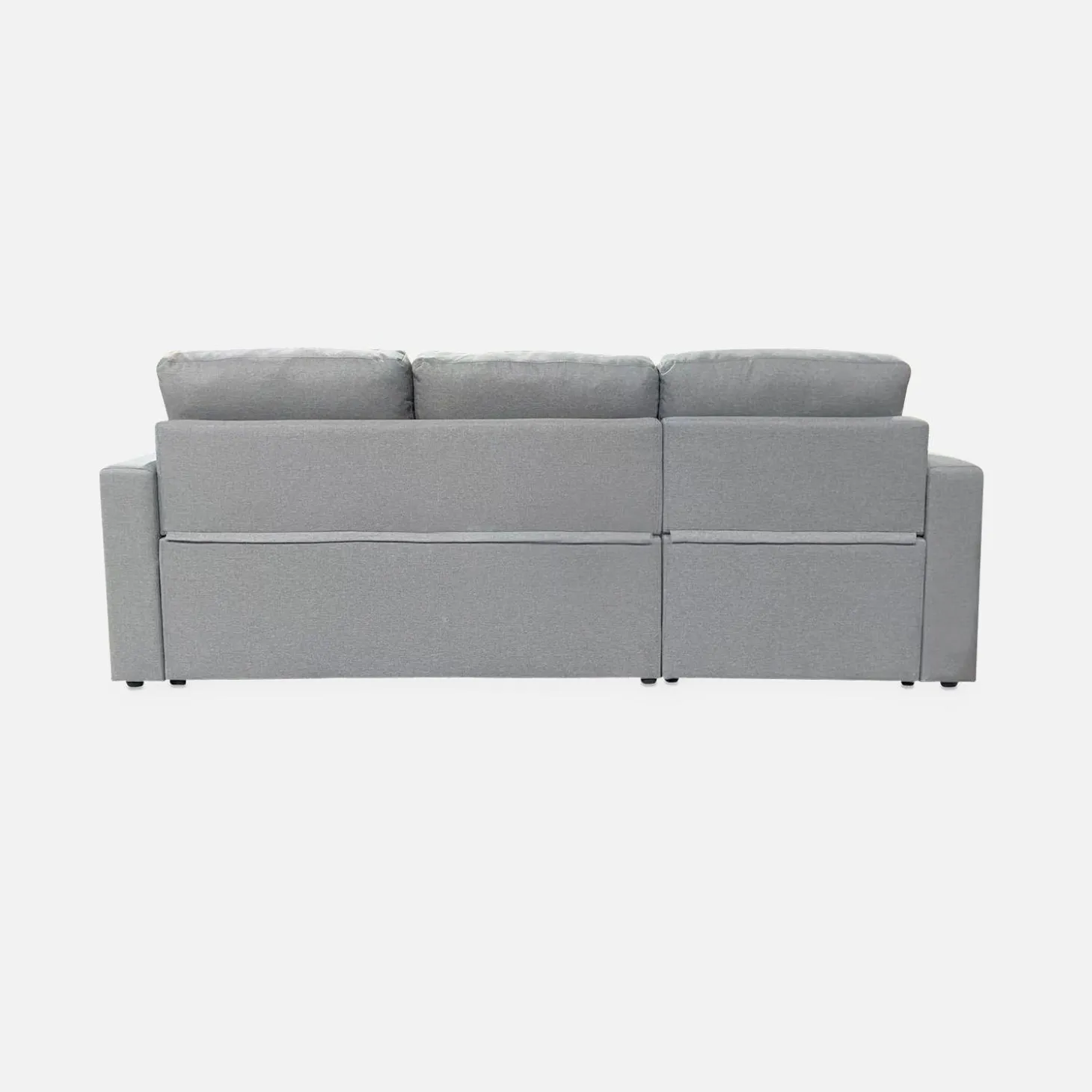 3-seater compact reversible corner sofa bed