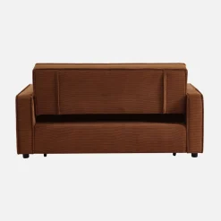 2-seater corduroy sofa bed