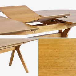 6-8 seater extendable dining table