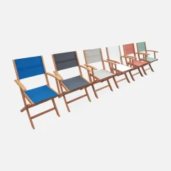 10-seater extendable wooden garden table set with chairs