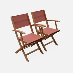 8-seater extendable wooden garden table set with 8 chairs