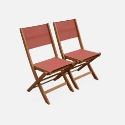 8-seater extendable wooden garden table set with chairs