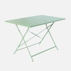 4-seater folding metal bistro garden table
