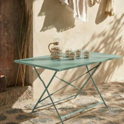 4-seater folding metal bistro garden table