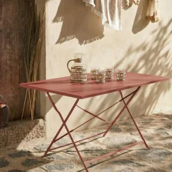 4-seater folding metal bistro garden table