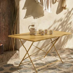 4-seater folding metal bistro garden table