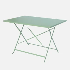 4-seater folding metal bistro garden table