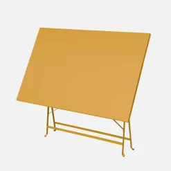 4-seater folding metal bistro garden table