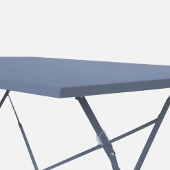 4-seater folding metal bistro garden table