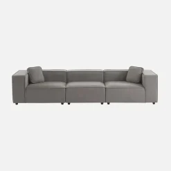 3-seater modular corner sofa with 1 armchair