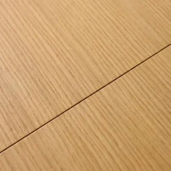 6-8 seater oval extendable dining table, rubberwood and oak veneer