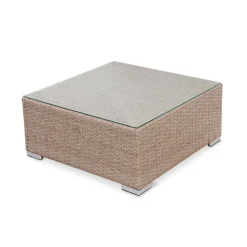 5-seater polyrattan corner garden sofa set