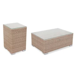 12-14-seater premium polyrattan garden sofa set