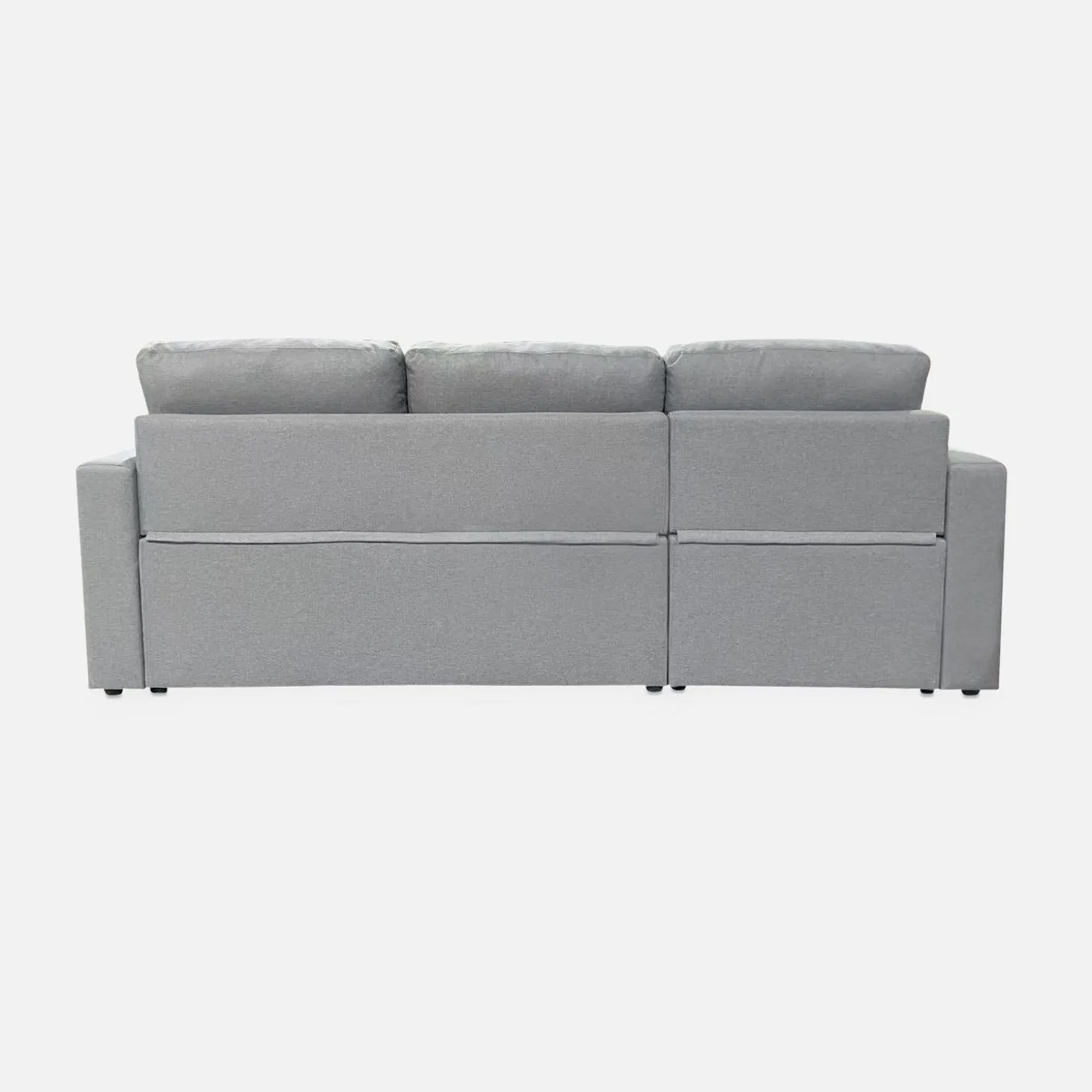 3-seater reversible corner sofa bed with storage
