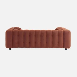 3-seater sofa, upholstered in textured boucle fabric