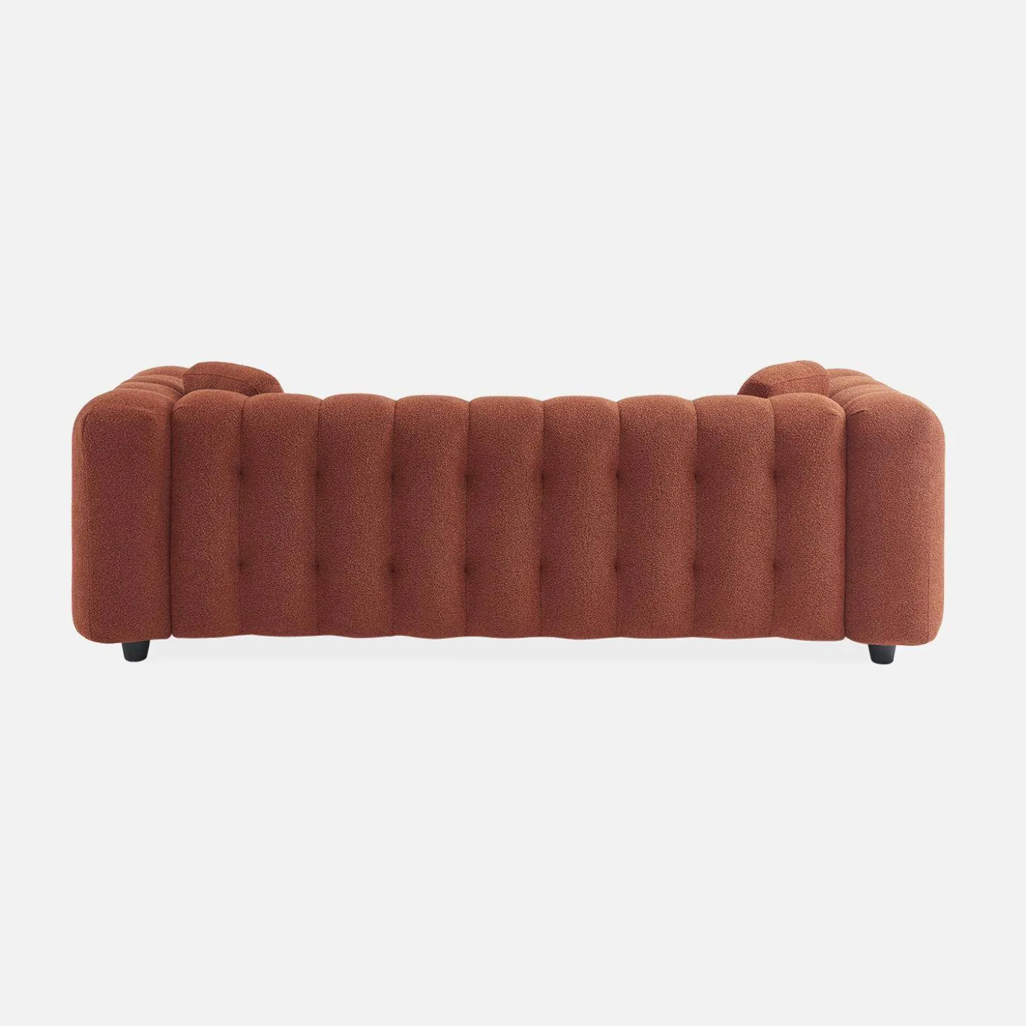 3-seater sofa, upholstered in textured boucle fabric