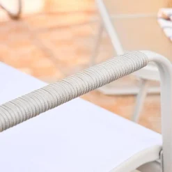 4-seater steel garden sofa set