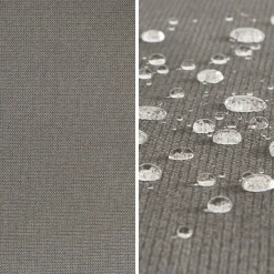 3-4-seater water-repellent modular sofa with 1 footstool