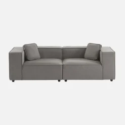 2-seater water-repellent, modular sofa