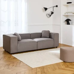 2-seater water-repellent, modular sofa