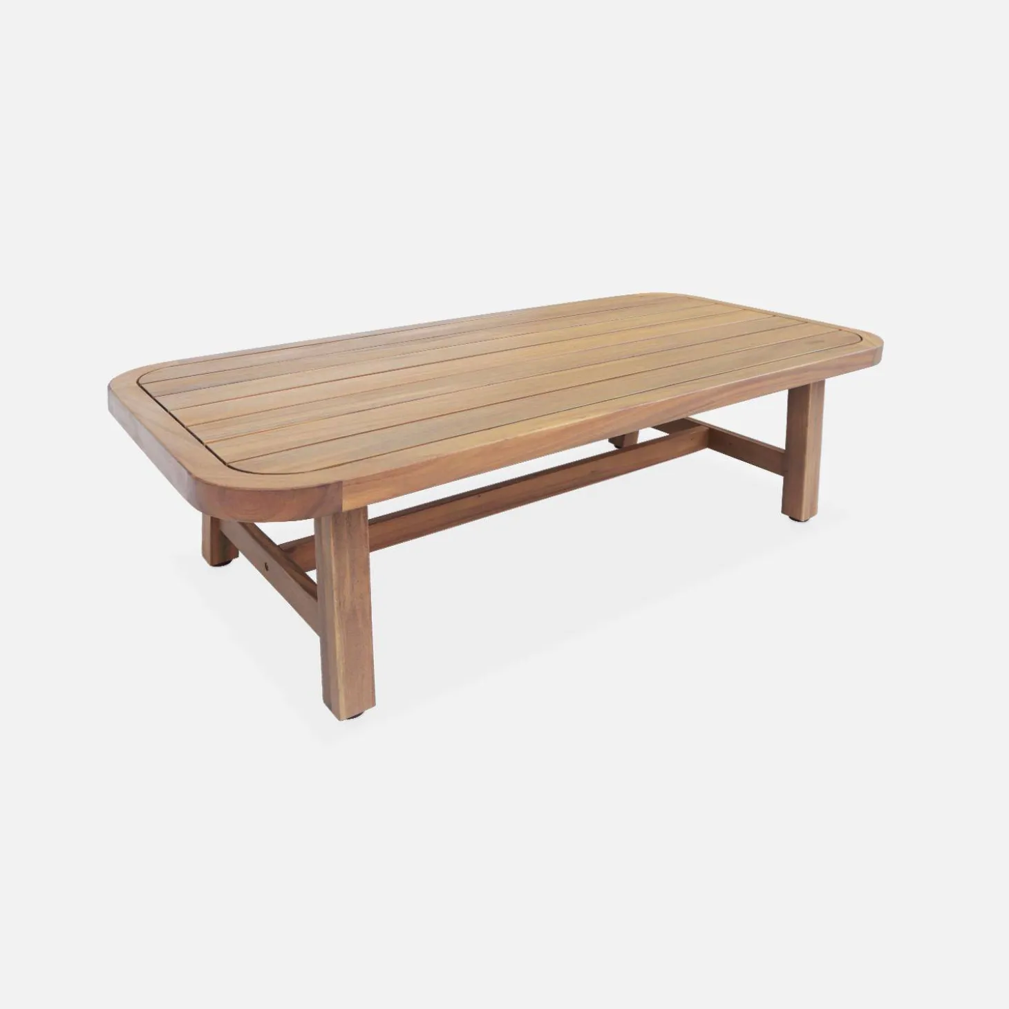 5-seater wooden garden furniture set