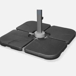 Set of 4 base weights 50x50cm