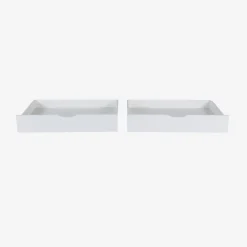 Set of 2 children's bed drawers pine wood
