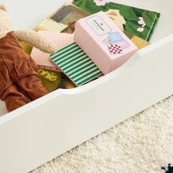 Set of 2 children's bed drawers pine wood
