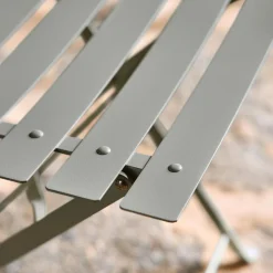Set of 2 folding garden chairs