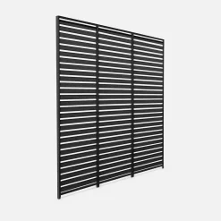 Set of 3 louvers 130cm for bioclimatic pergola Triomphe 3x4m