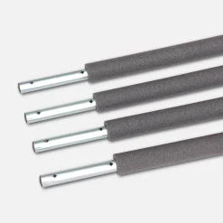 Set of 4 lower poles for trampoline safety net, 305-490cm