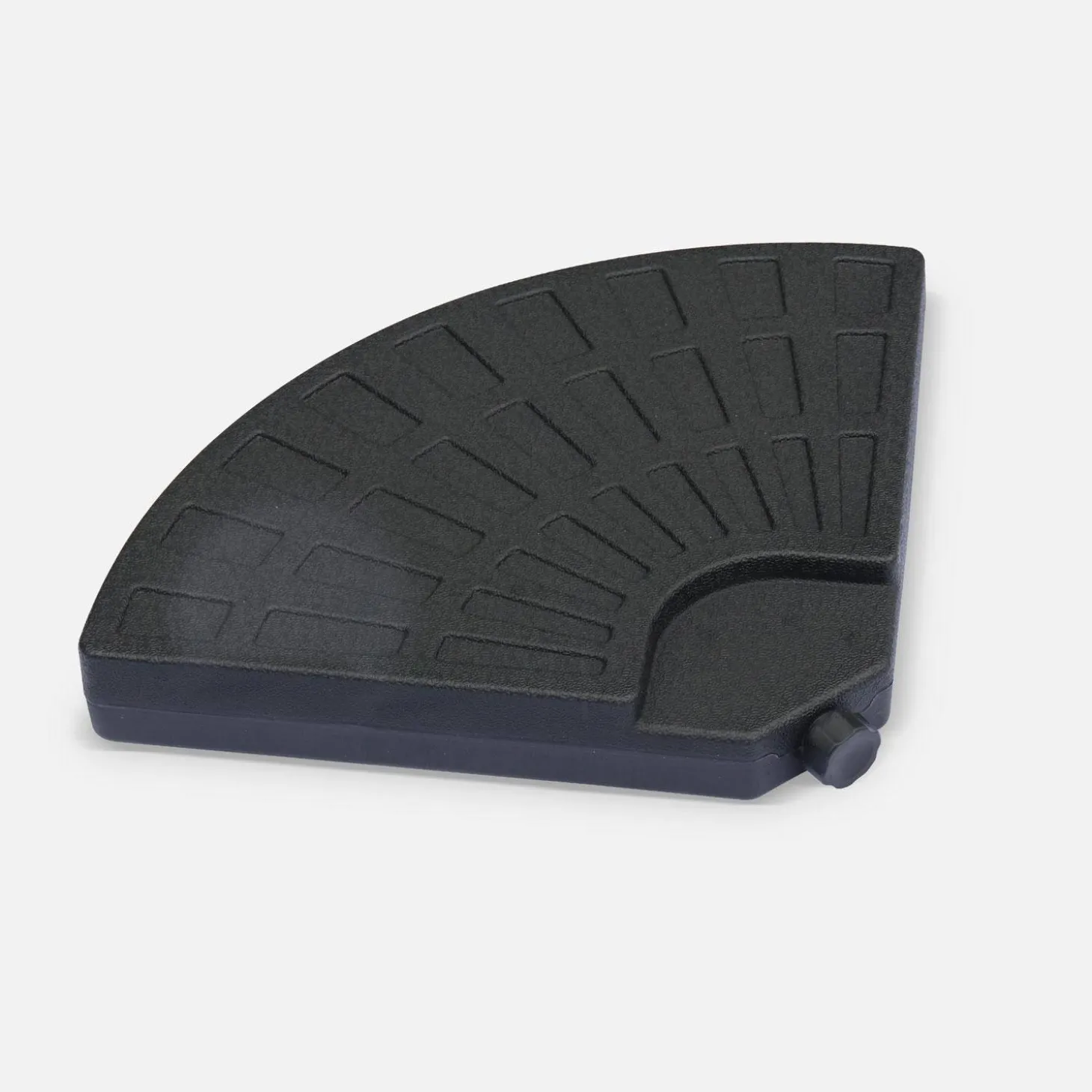 Set of 4 rounded weight slabs 48x48cm