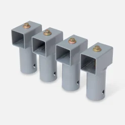 Set of 4 trampoline connectors, 38x38mm