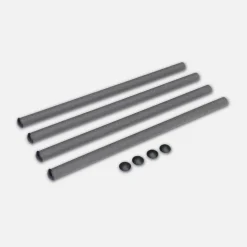 Set of 4 upper poles for 305-490cm trampoline safety net