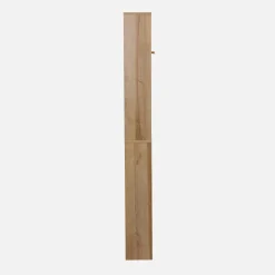 Shelf furniture for toilet, wood decor and caning
