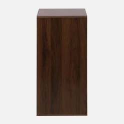 Shelf, library, wood decor storage module 2 shelves