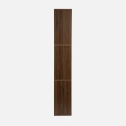 Shelf, modular bookcase wood decor 3 elements - 2 doors 8 compartments