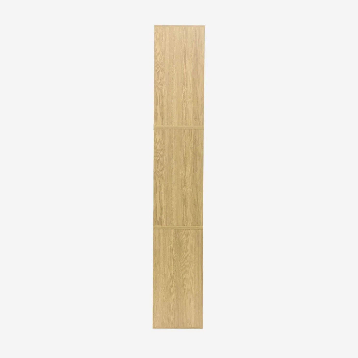Shelf, modular bookcase wood decor 3 elements - 3 drawers 8 niches
